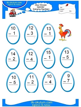 Çocuklar İçin toplam işlemi yaprak testleri 